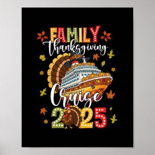Affiche Croisière de Thanksgiving en famille 2025 Voyage N