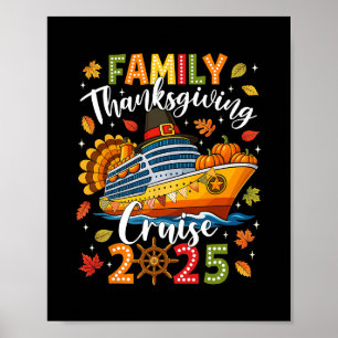 Affiche Croisière de Thanksgiving en famille 2025 Voyage S