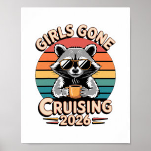 Affiche Croisière de vacances de 2026 pour filles en crois