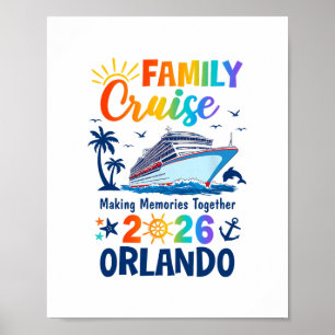 Affiche Croisière de vacances en famille à Orlando 2026 Fa