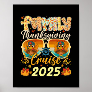 Affiche Croisière de vacances en famille pour la dinde 202