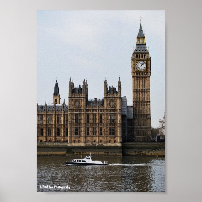 Affiche Croisière devant le Parlement (Devant)