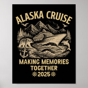 Affiche Croisière en Alaska 2025 en famille Cruisin Togeth