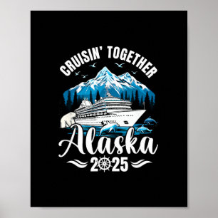 Affiche Croisière en Alaska 2025 Vacances en famille Cruis