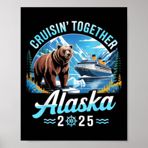 Affiche Croisière en Alaska 2025 Vacances en famille Cruis