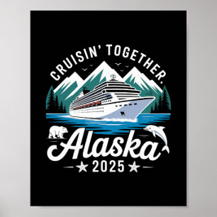 Affiche Croisière en Alaska 2025 Vacances en famille Cruis