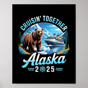 Affiche Croisière en Alaska 2025 Vacances en famille Cruis