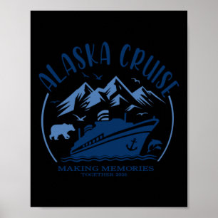 Affiche Croisière en Alaska 2026