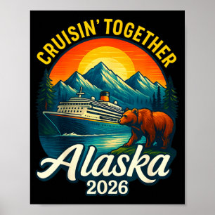 Affiche Croisière en Alaska 2026 en famille à l'unisson