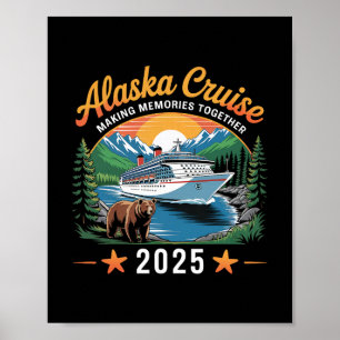 Affiche Croisière en Alaska Créer des Souvenirs 2025 Vacan