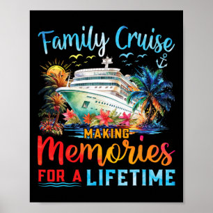 Affiche Croisière en famille 2025 - Correspondance vacance