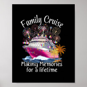 Affiche Croisière en famille 2025 Créer des souvenirs pour