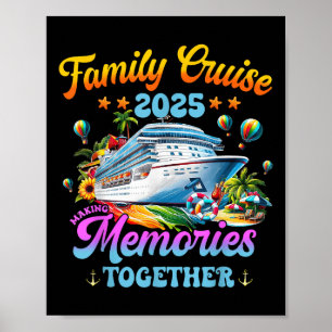 Affiche Croisière en famille 2025 Faire des souvenirs ense
