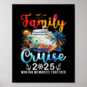 Affiche Croisière en famille 2025 Vacances Correspondantes