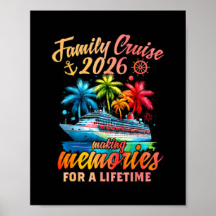 Affiche Croisière en famille 2026 Vacances de croisière en