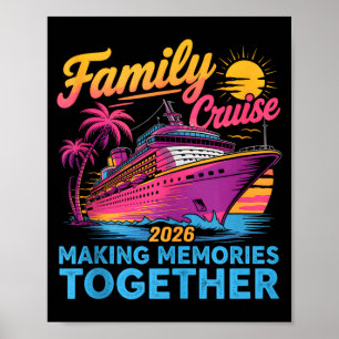 Affiche Croisière en famille 2026 vacances de croisière en
