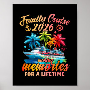 Affiche Croisière en famille 2026 Vacances de croisière en