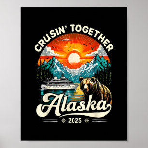 Affiche Croisière en famille en Alaska 2025 Croisière Voya
