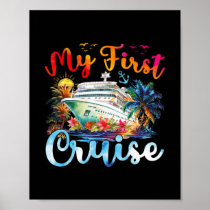 Affiche Croisière en famille Vacances d'été Mon premier C