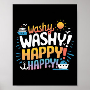 Affiche Croisière en famille Washy Funny Vacation Cruise 2