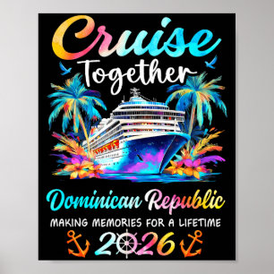 Affiche croisière en république dominicaine 2026 vacances