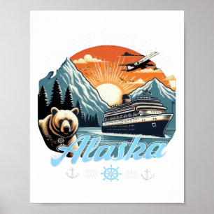 Affiche Croisière Ensemble Alaska 2025 Ami Famille Alaska 