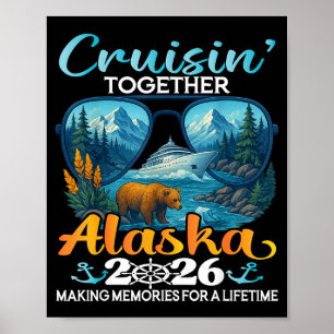 Affiche Croisière ensemble Alaska 2026 Groupe Croisière en