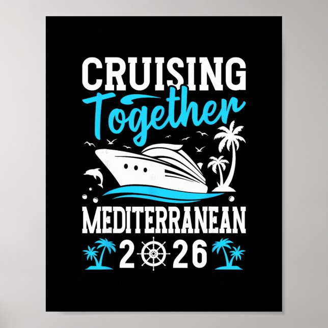Affiche Croisière ensemble Croisière Méditerranée 2026  (Devant)