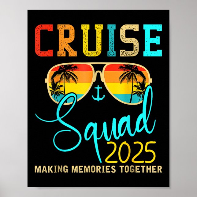 Affiche Croisière Equipe 2025 Vacances Été Correspondant F (Devant)