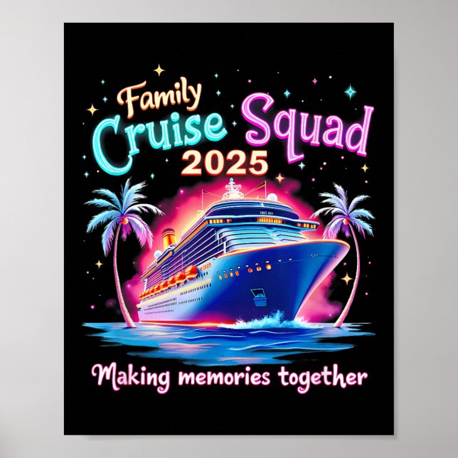 Affiche Croisière Escadron 2025 - Croisière jumelée de vac (Devant)