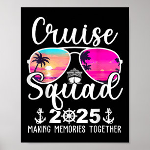Affiche Croisière Escadron de croisière 2025 Croisière Eté
