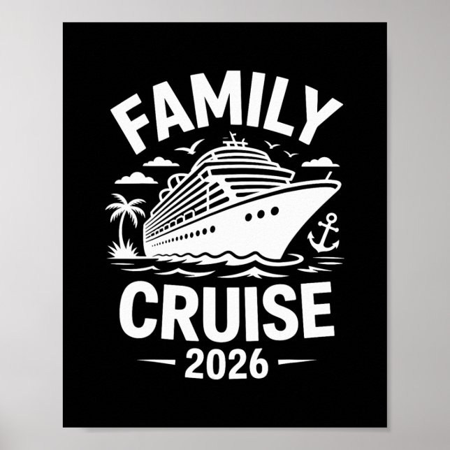 Affiche Croisière familiale 2026 Correspondance de croisiè (Devant)