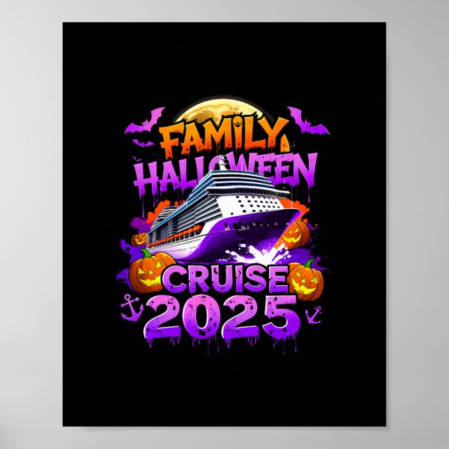 Affiche Croisière familiale Halloween 2025 Correspondance  (Devant)