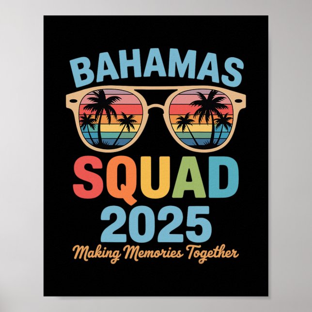 Affiche Croisière familiale Hamas Vacances 2025 Squad Matc (Devant)