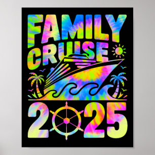 Affiche Croisière famille 2025 Vacances jumelées 2025 Fami