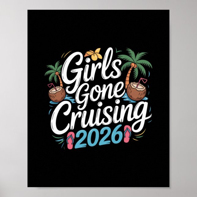 Affiche Croisière Filles en Croisière 2026 Voyage 2  (Devant)