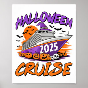 Affiche Croisière Halloween 2025 Croisière Halloween en fa