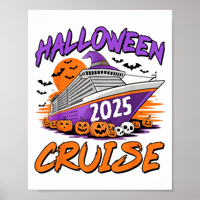 Affiche Croisière Halloween 2025 Croisière Halloween en fa (Devant)