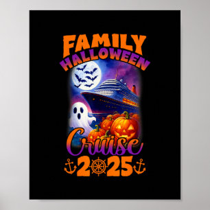 Affiche Croisière Halloween en famille 2025 Amusement pour