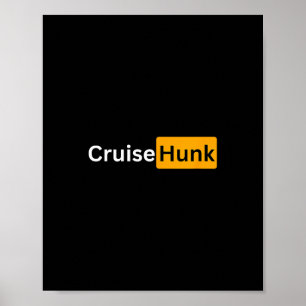 Affiche Croisière Hunk - Cadeaux de bon voyage en croisièr