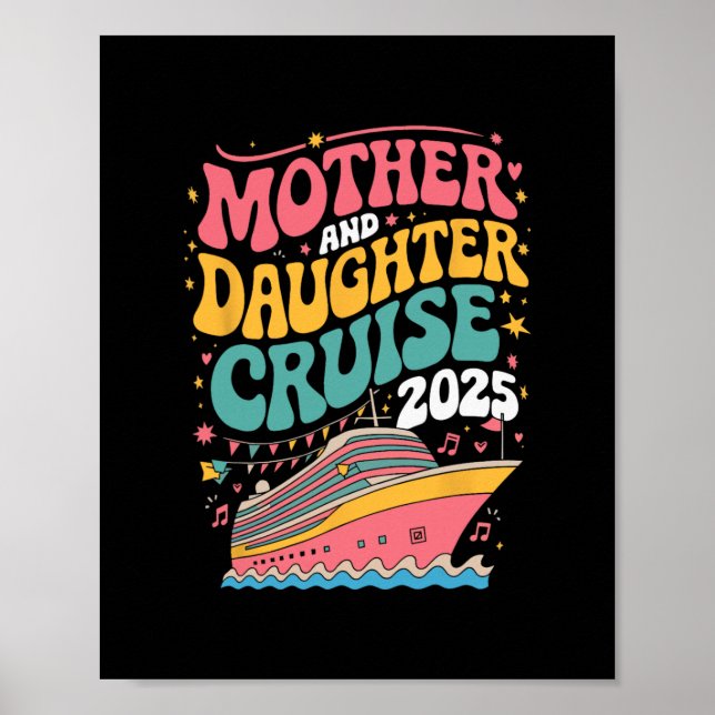 Affiche Croisière mère et fille 2025  (Devant)