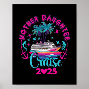 Affiche Croisière mère fille 2025 Famille maman fille Ma