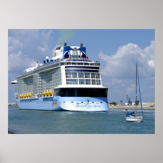 Affiche Croisière Ouest Voilier Est (Devant)