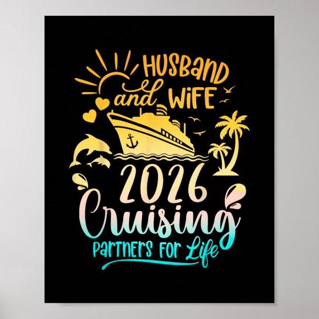 Affiche Croisière pour couples mariés 2026 Croisière pour  (Devant)