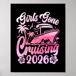 Affiche Croisière pour femmes Girls Gone Cruising 2026