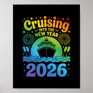 Affiche Croisière pour la nouvelle année 2026 Croisière de