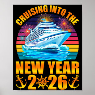 Affiche Croisière pour le Nouvel An 2026 Croisière Nouvel