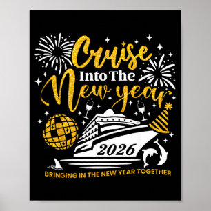 Affiche Croisière pour le Nouvel An 2026 tenue de famille