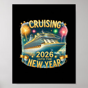 Affiche Croisière pour le Nouvel An 2026 Vacances en crois