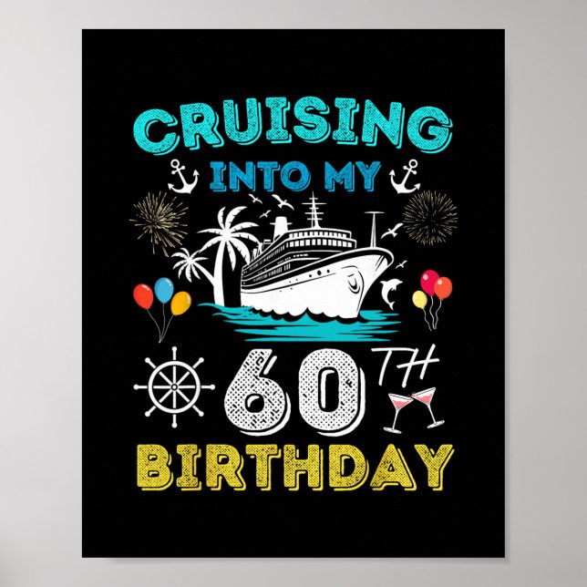 Affiche Croisière pour mon 60e anniversaire Croisière 60 a (Devant)